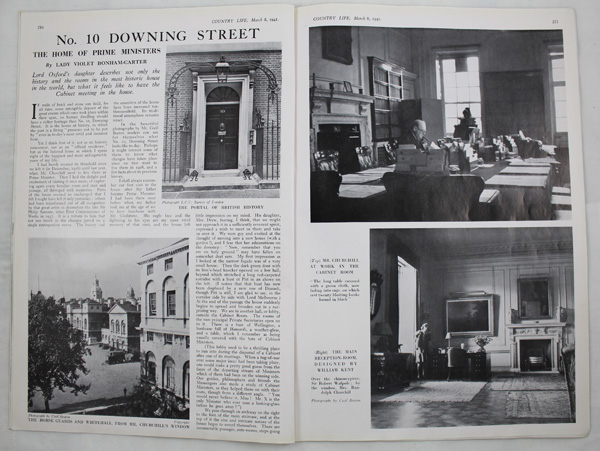 No. 10, Downing Street, The Home of the Prime Minister
