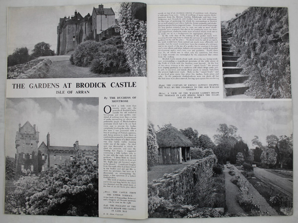 The Gardens at Brodick Castle