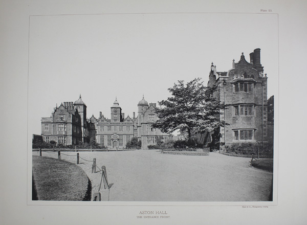 Aston Hall (photograph illustration and details)