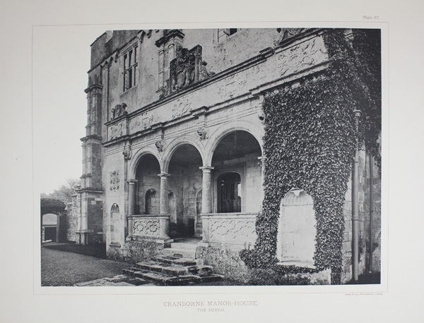 Cranborne Manor House 'The Porch' (photograph illustration)