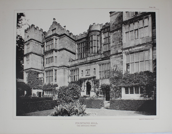 Fountains Hall (photograph illustration)