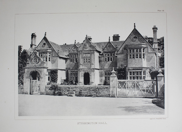 Stibbington Hall (photograph illustration and details)