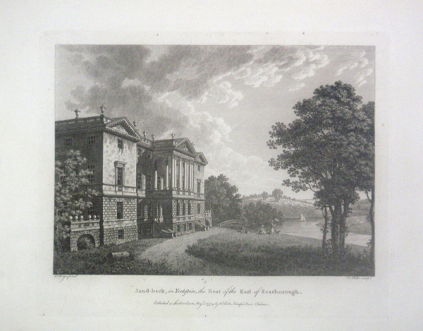 Sandbeck, the Seat of the Earl of Scarborough