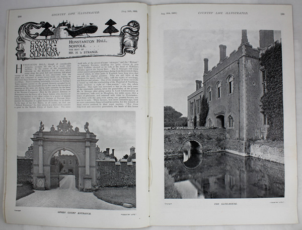 Hunstanton Hall, The Seat of Mr. H. le Strange