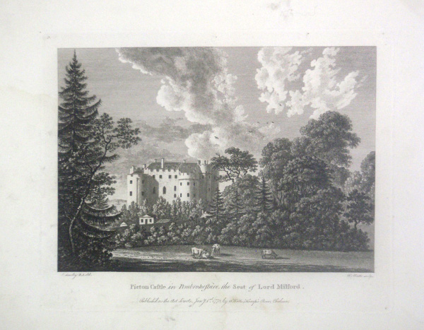 Picton Castle, the Seat of Lord Milford
