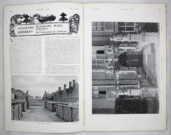 Blickling Hall, The Seat of The Marquess of Lothian