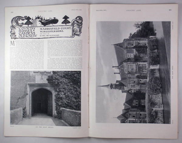 Madresfield Court, the Seat of Earl Beauchamp