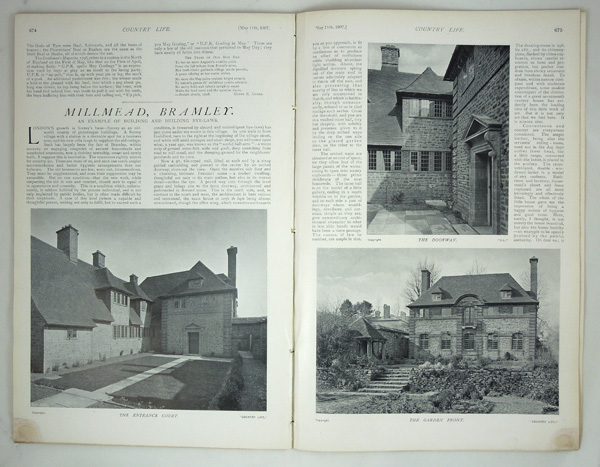 Millmead House, Bramley, Designed by Sir Edwin Lutyens.