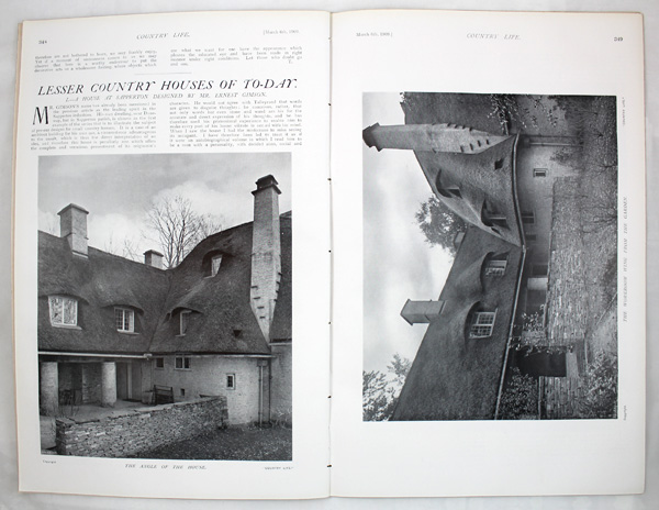 House at Sapperton, Designed by Mr. Ernest Gimson