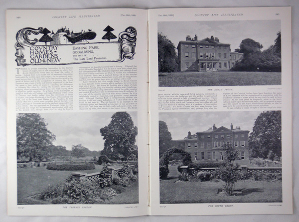 Eashing Park, The Seat of the Late Lord Penzance