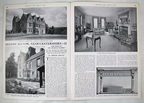 Dixton Manor (Part-2), The Home of Sir Charles Hambro