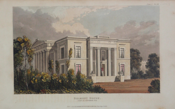 Belmont House, the Seat of J Norman Esq