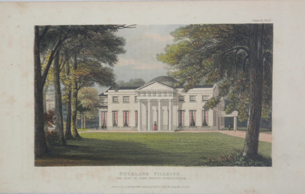 Buckland Filleigh House, The Seat of John Inglett Fortesque, Esq