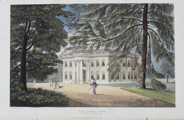 Delaford Park, the Seat of C Clowes