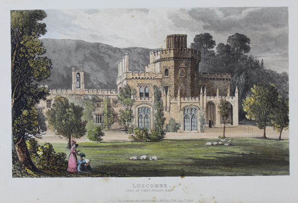 Luscombe Castle, the Seat of Charles Hoare, Esq