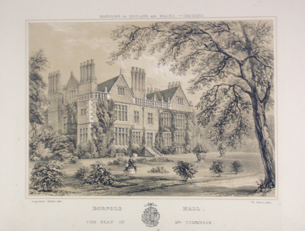 Dorfold Hall (Second View),  the Seat of Mrs Tomkinson