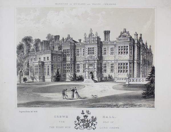 Crewe Hall, The Seat of The Right Hon. Lord Crewe