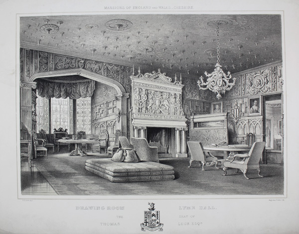 The Drawing Room at Lyme Hall, the Seat of Thomas Legh, Esq