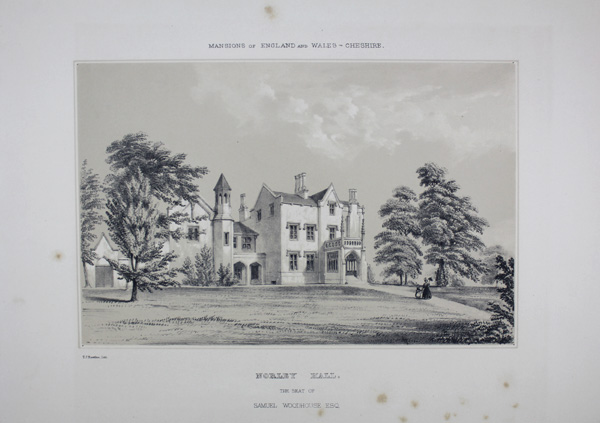 Norley Hall, The Seat of Samuel Woodhouse, Esq