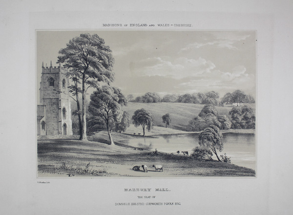 Marbury Hall, The Seat of Domville Halsted Cudworth Poole, Esq