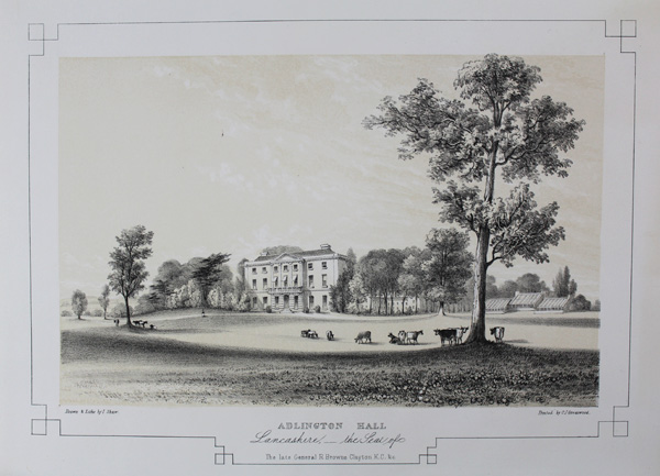 Adlington Hall, The Seat of The Late General R Browne Clayton