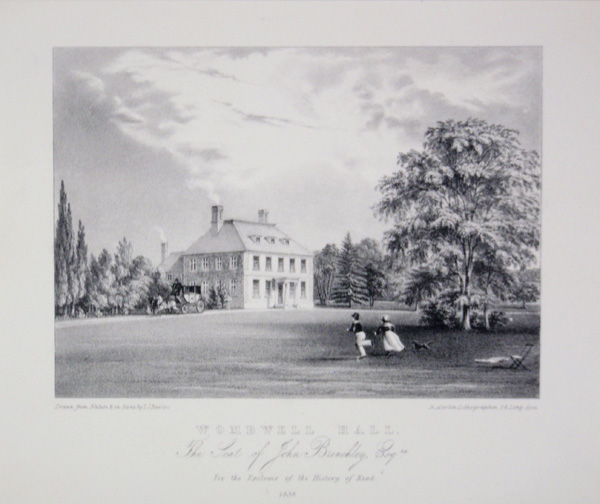 Wombwell Hall, the Seat of John Brenchley, Esq