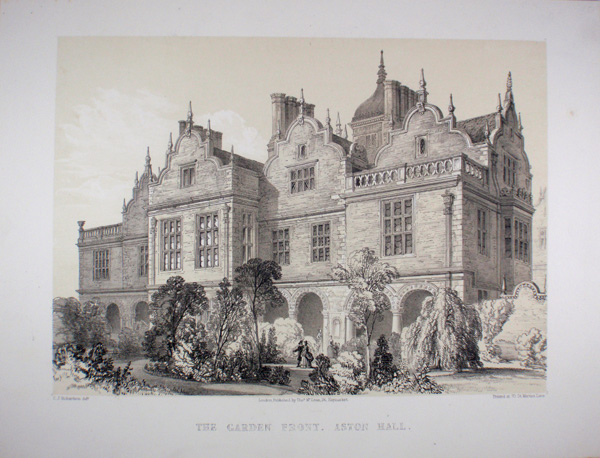 The Garden Front, Aston Hall,