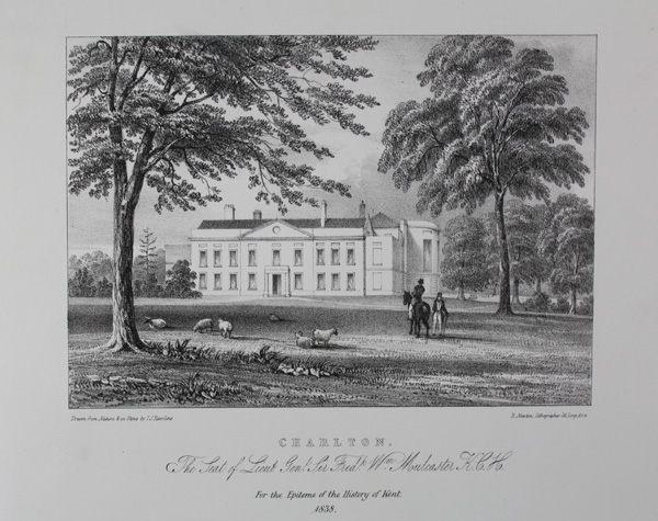Charlton Park, The Seat of Lieut. General Sir Frederick William Mulcaster. K. C. H.