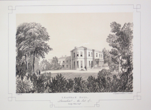 Leagram Hall, The seat of George Weld, Esq