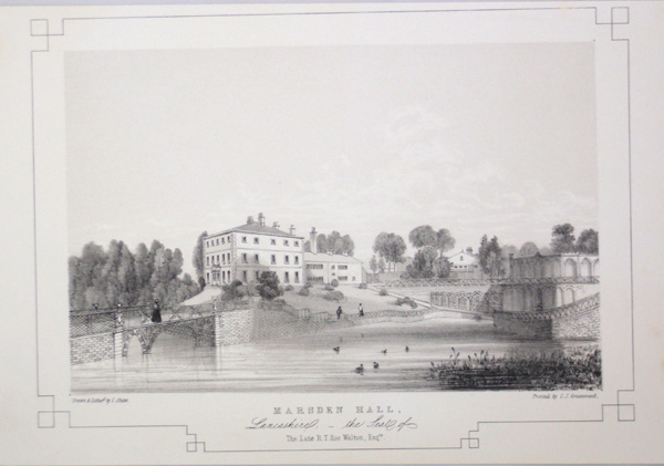 Marsden Hall, The Seat of The Late Right Roe Walton, Esq