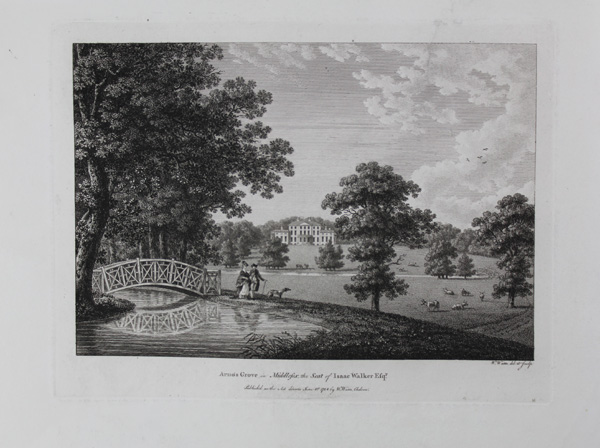 Arno's Grove in Middlesex, The Seat of Isaac Walker, Esq