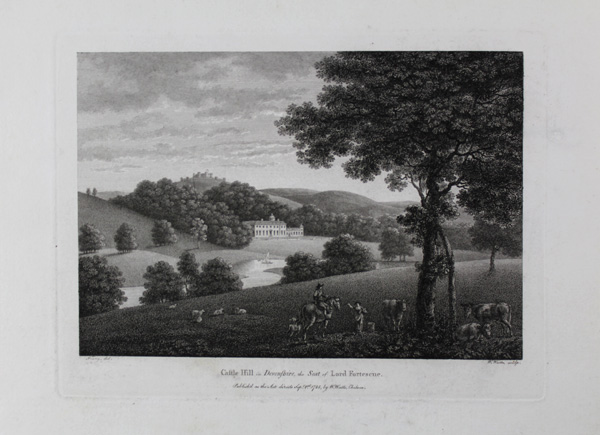 Castle Hill in Devon, the Seat of Lord Fortescue