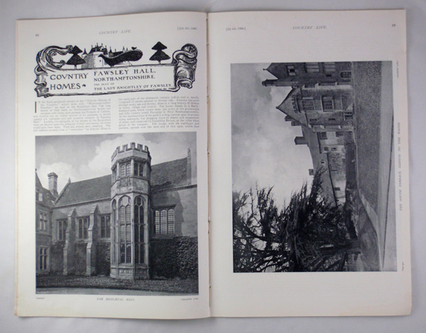 Fawsley Hall, the Seat of the Lady Knightley of Fawsley