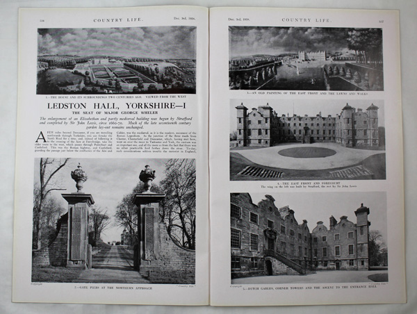 Ledston Hall (Part 1) The Seat of Major George Wheler