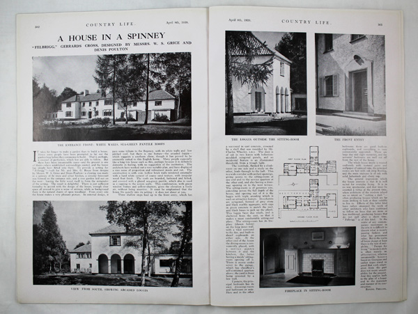 Felbrigg at Gerrards Cross, designed by Messrs. W. S. Grice and Denis Poulton