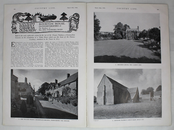 Bourton House (Part 1), The Residence of Miss Ada Theodosia Bligh