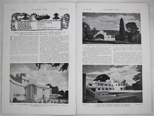 Joldwynds, the Residence of Wilfred Greene, K.C