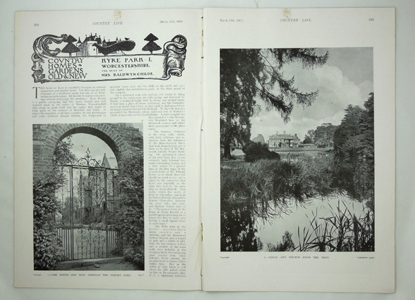 Kyre Park (Part 1), the Seat of Mrs Baldwyn-Child
