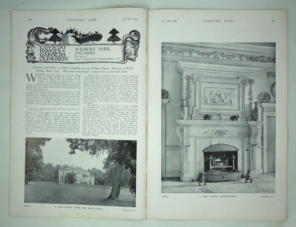 Wilbury Park, the Seat of Major Despencer Robertson, M.P