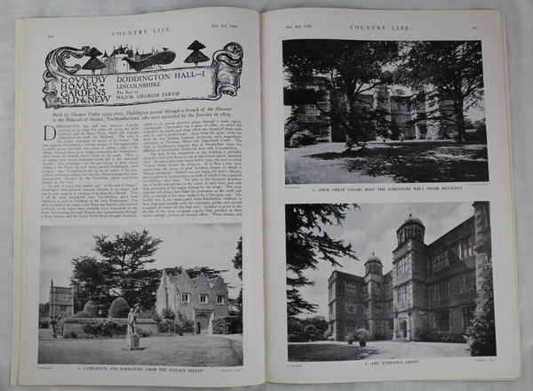 Doddington Hall, (Part 1) the Seat of Major Charles Jarvis