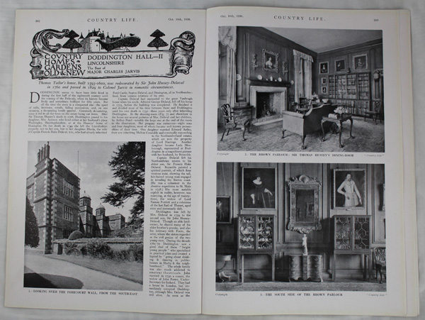 Doddington Hall, (Part 2) the Seat of Major Charles Jarvis