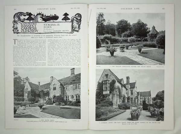Nymans (Part 2 of 3), the Residence of Lieut-Col. Leonard Messel
