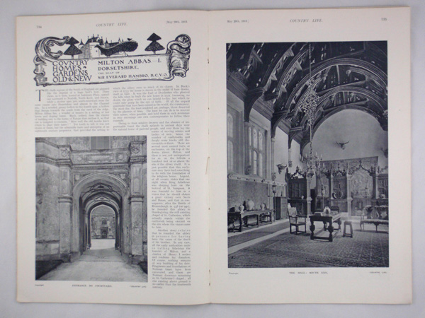 Milton Abbas (Part 1), the Seat of Sir Everard Hambro, K.C.V.O