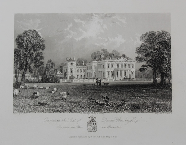 Eastwick Park, the Seat of David Barclay, Esq