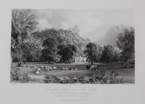 Burford Lodge near Box Hill, the Seat of James Alex Gordon, M.D, F.R.S