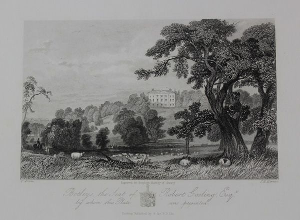 Botleys, the Seat of Robert Gosling, Esq