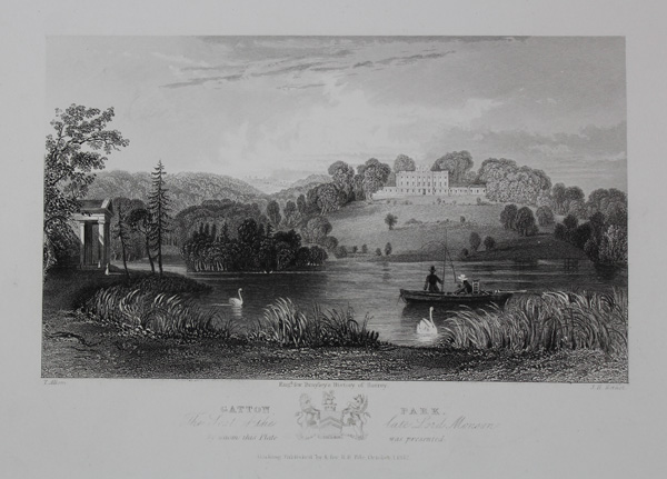 Gatton Park, the Seat of the Late Lord Monson