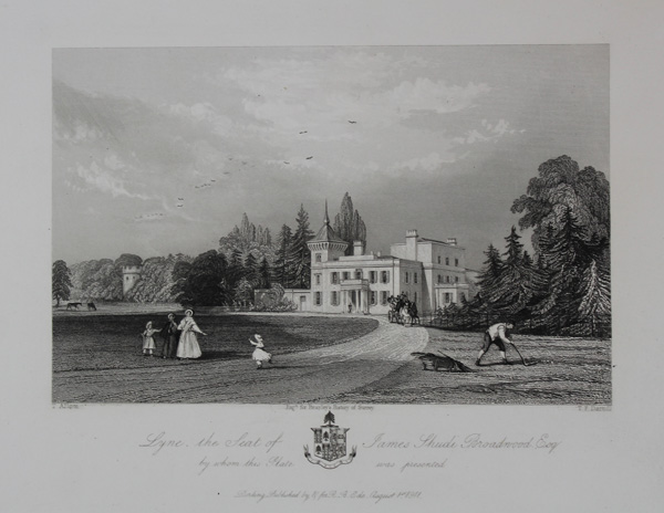 Lyne, the Seat of James Shude Broadwood, Esq