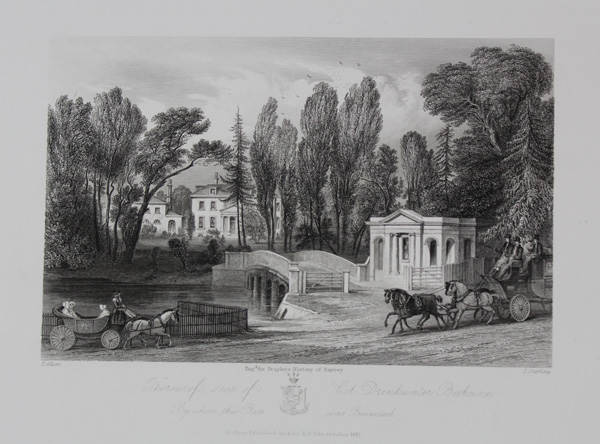 Thorncroft Manor in Surrey, the Seat of Col. Drinkwater Bethune