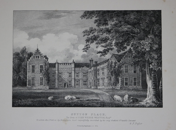 Sutton Place, The Seat of John Webbe Weston, Esq